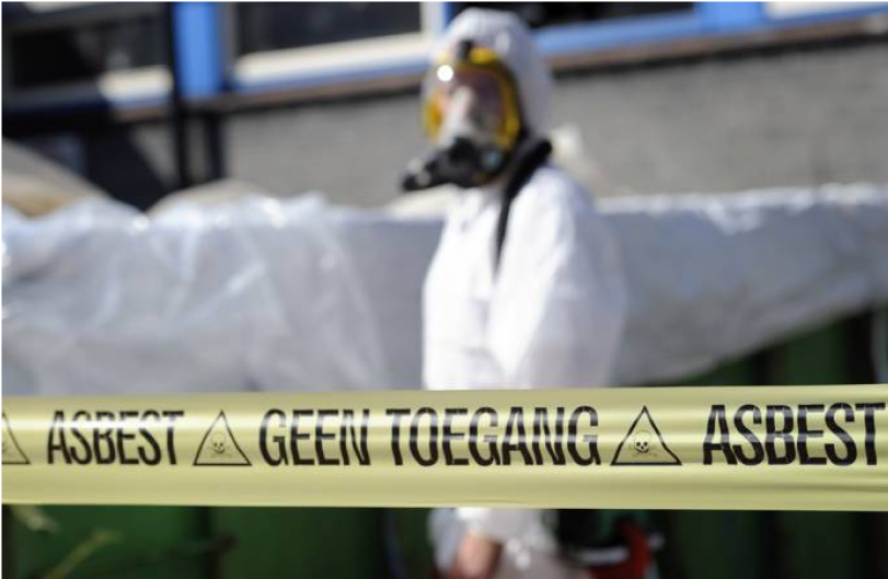 De vondst van asbest is vervelend en vereist een expert.